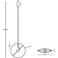 Товар: Подвесной светильник Maytoni Modern Reflex MOD154PL-L6W3K Белый - фото 3 Подвесной светильник Maytoni Modern Reflex MOD154PL-L6W3K Белый — фото 3, Подвесные светильники