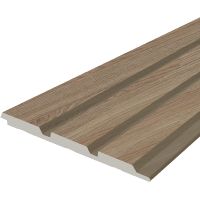 Декоративная панель HIWOOD LV124 BR416 2700x120x12 мм — фото 1, Панели