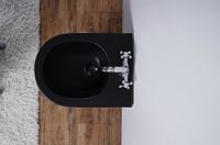 Биде Esbano Lirio ESVBLIRIBM подвесное Черное матовое — фото 4, Биде подвесные