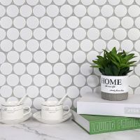 Товар: Керамогранитная мозаика Bonaparte Disk 26,4х30 см - фото 2 Керамогранитная мозаика Bonaparte Disk 26,4х30 см — фото 2, Мозаика