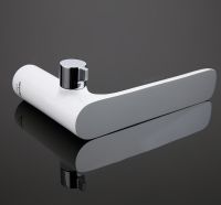 Товар: Смеситель на борт ванны Gappo G48 G1148 Белый Хром - фото 8 Смеситель на борт ванны Gappo G48 G1148 Белый Хром — фото 8, Смесители