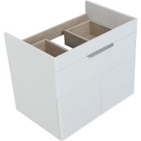 Тумба под раковину Aquanet Ирис new 70 подвесная Белый глянец арт-310149 — фото 4, Тумбы под раковину