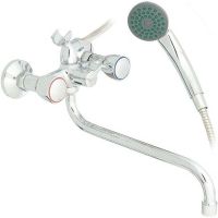 Смеситель для ванны Frap H09 F2209-2 универсальный Хром — фото 1, Смеситель для ванны