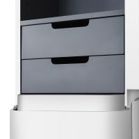 Шкаф пенал AM.PM Sensation 40 R M30CHR0406WG подвесной Белый глянцевый — фото 4, Пеналы для ванной комнаты