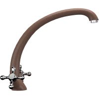 Смеситель для кухни Ulgran Classic U-013-307 Терракот — фото 1, Смесители