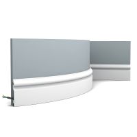 Плинтус Orac Decor SX137F 2000x99x15 мм — фото 1, Плинтуса напольные