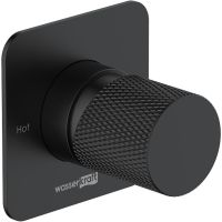 Смеситель для душа WasserKRAFT Fulda 5251 Черный матовый — фото 1, Смесители