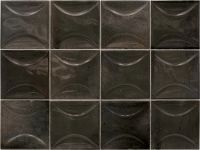 Керамическая плитка Equipe Hanoi Arco Black Ash настенная 10х10 см арт-30022 — фото 1, Керамическая плитка