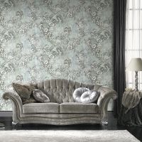 Обои Decori-Decori Gioiello 82541 Винил на флизелине (1,06*10,05) Бежевый/Коричневый, Цветы — фото 3, Обои для стен