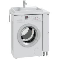 Тумба под раковину СанТа Луна 75 700318 Белая — фото 1, Тумбы под раковину