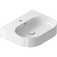 Раковина Ravak Ceramic Slim Wall O 55 XJX01155004 Белая — фото 1, Раковины накладные