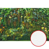 Фреска Ortograf Oasis 32764 Фактура бархат FX Флизелин (4*2,7) Зеленый, Листья — фото 1, Фрески