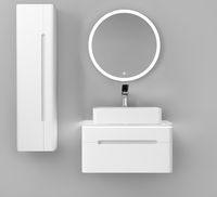 Товар: Тумба под раковину Jorno Shine 75 Shi.01.75/P/W подвесная Белая - фото 4 Тумба под раковину Jorno Shine 75 Shi.01.75/P/W подвесная Белая — фото 4, Тумбы под раковину