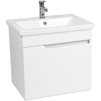 Тумба под раковину VIANT Куба 60 VKUB60CO-T1STP подвесная Белая — фото 1, Мебель для ванной