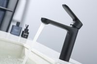 Смеситель для раковины Splenka S222.10.06 Черный матовый — фото 7, Смесители для раковины