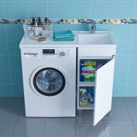 Товар: Тумба под раковину СанТа Марс 100 700221 Белая - фото 5 Тумба под раковину СанТа Марс 100 700221 Белая — фото 5, Тумбы под раковину