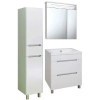 Товар: Тумба под раковину Runo Парма 60 00000001139 Белая - фото 4 Тумба под раковину Runo Парма 60 00000001139 Белая — фото 4, Мебель для ванной