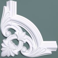 Угловой элемент молдинга Bello Deco М12У2 00-00104777 225x225x20 мм — фото 1, Молдинги