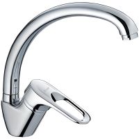 Смеситель для кухни Frap H04 F4104 Хром — фото 1, Смесители для кухни