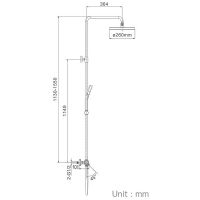 Товар: Душевая система Gappo G2495-71 с термостатом Хром - фото 18 Душевая система Gappo G2495-71 с термостатом Хром — фото 18, Душевое оборудование. Душевая программа