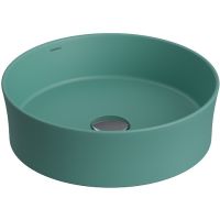 Раковина-чаша Berges Ego SL 38 181271 Темно-зеленая матовая — фото 1, Раковины накладные