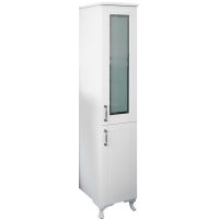 Шкаф пенал Sanflor Глория 32 R С000005705 Белый — фото 1, Пеналы для ванной комнаты