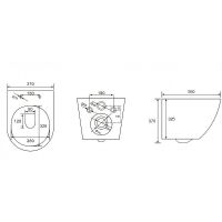 Унитаз Esbano Garcia ESUPGARCGM подвесной Серый матовый с сиденьем Микролифт — фото 7, Подвесные унитазы