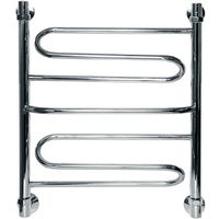 Водяной полотенцесушитель Ника Curve ЛZТ 50x60 Хром — фото 1, Водяные полотенцесушители