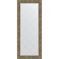 Зеркало Evoform Exclusive-G 155х66 BY 4145 с гравировкой в багетной раме - Виньетка античная латунь 85 мм — фото 1, Мебель для ванной