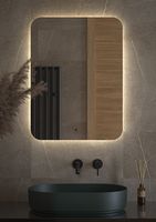 Товар: Зеркало Defesto Opti 60x80 DF 2807R с подсветкой 25W-4500К/ИК - выключатель/Нейтральный белый свет - фото 2 Зеркало Defesto Opti 60x80 DF 2807R с подсветкой 25W-4500К/ИК - выключатель/Нейтральный белый свет — фото 2, Мебель для ванной