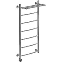 Электрический полотенцесушитель Ника Arc ЛД ВП 100/40 с полкой Хром — фото 1, Электрические полотенцесушители