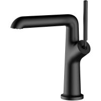 Смеситель для раковины Royce Elite RCM-111501BL Черный матовый — фото 1, Смесители