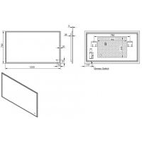 Зеркало Esbano 120 ESMI2632YD с подсветкой с подогревом и инфракрасным выключателем — фото 3, Зеркала в ванную комнату