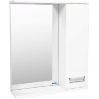 Зеркало со шкафом VIANT Вена 60 R VVEN60-ZSHR Белое — фото 5, Зеркальные шкафы в ванную