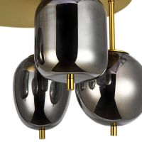 Товар: Потолочный светильник Artelamp Freddie A2231PL-5PB Дымчатый Полированная медь - фото 2 Потолочный светильник Artelamp Freddie A2231PL-5PB Дымчатый Полированная медь — фото 2, Светильники