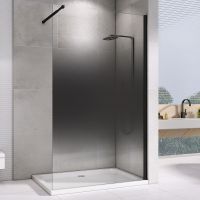 Товар: Душевая перегородка Abber Immer Offen 100 AG69103BS профиль Черный стекло прозрачное тонированное - фото 1 Душевая перегородка Abber Immer Offen 100 AG69103BS профиль Черный стекло прозрачное тонированное — фото 1, Душевые перегородки