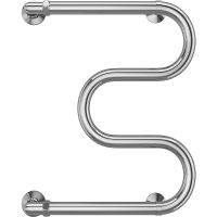 Водяной полотенцесушитель Terminus М-образный (1) 600х400 4620768881183 Хром, боковое подключение, G 1" НР — фото 2, Водяные полотенцесушители