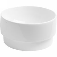 Раковина-чаша Simas Po-mo 37 PO01bi Белая — фото 1, Раковины накладные