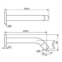 Товар: Смеситель для раковины ESKO Хром арт-SNR28 - фото 2 Смеситель для раковины ESKO Хром арт-SNR28 — фото 2, Смесители для раковины