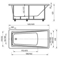 Товар: Акриловая ванна Aquatek Либра 170х70 LIB170-0000088 без панелей, каркаса и слив-перелива - фото 3 Акриловая ванна Aquatek Либра 170х70 LIB170-0000088 без панелей, каркаса и слив-перелива — фото 3, Акриловые ванны