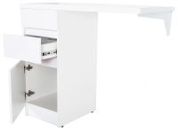 Товар: Тумба под раковину Orange Optima 100 OP-40TUW Белый глянец - фото 5 Тумба под раковину Orange Optima 100 OP-40TUW Белый глянец — фото 5, Мебель для ванной