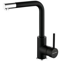 Смеситель для кухни Paulmark Honner Ho212018-401TB Антрацит — фото 1, Смесители для кухни