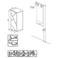 Товар: Подвесной шкаф Бриклаер Кристалл 35 4627125416026 Белый - фото 5 Подвесной шкаф Бриклаер Кристалл 35 4627125416026 Белый — фото 5, Шкафы для ванной
