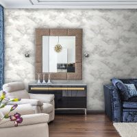 Обои Solo Maps E800401 Винил на флизелине (1,06*10) Бежевый/Серый, Мрамор — фото 2, Обои для стен