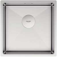 Кухонная мойка Paulmark Next 44 Uni PM214444-BS Брашированная сталь — фото 1, Кухонные мойки