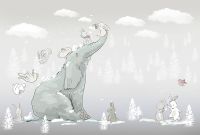 Товар: Фреска детская Ortograf Для самых маленьких 33725 Фактура бархат FX Флизелин (4*2,7) Серый, Животные - фото 2 Фреска детская Ortograf Для самых маленьких 33725 Фактура бархат FX Флизелин (4*2,7) Серый, Животные — фото 2, Фрески