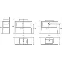 Товар: Тумба под раковину Kerama Marazzi Plaza Classic Neo 120 PL.CN.120.1+1\WHT.M Белая матовая - фото 4 Тумба под раковину Kerama Marazzi Plaza Classic Neo 120 PL.CN.120.1+1\WHT.M Белая матовая — фото 4, Мебель для ванной