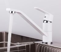 Смеситель для кухни Frap H31 F4931 Белый Хром — фото 11, Смесители для кухни