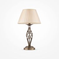 Настольная лампа Maytoni Royal Classic Grace RC247-TL-01-R Бежевая Латунь — фото 2, Настольные лампы
