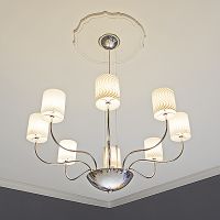 Розетка потолочная Европласт 1.56.016 480x43x480 мм — фото 2, Колонны